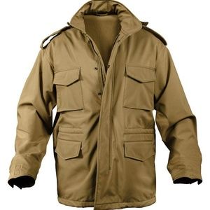 Soft Shell Tactical M-65 Field Jacket - Coyote